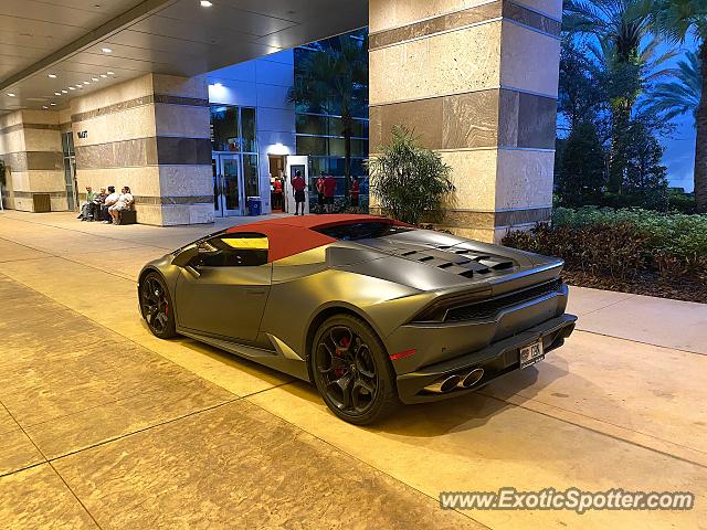 Lamborghini Huracan spotted in Tampa, Florida