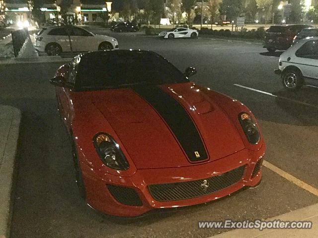 Ferrari 599GTO spotted in Calgary, Canada