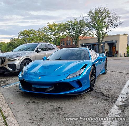 Ferrari F8 Tributo spotted in Birmingham, Michigan