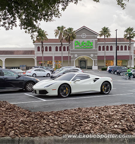 Ferrari 488 GTB spotted in Orlando, Florida