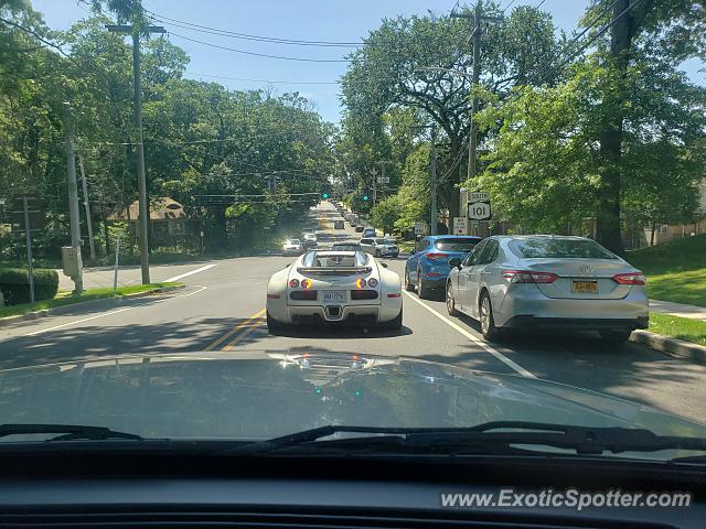 Bugatti Veyron spotted in Sands Point, New York