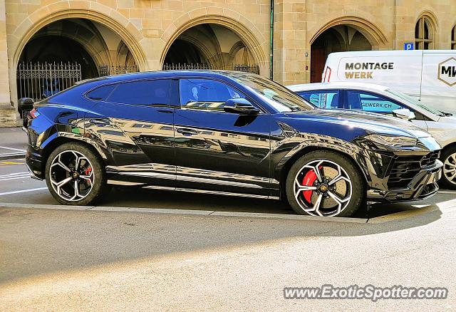 Lamborghini Urus spotted in Zürich, Switzerland