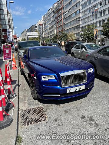 Rolls-Royce Wraith spotted in Istanbul, Turkey