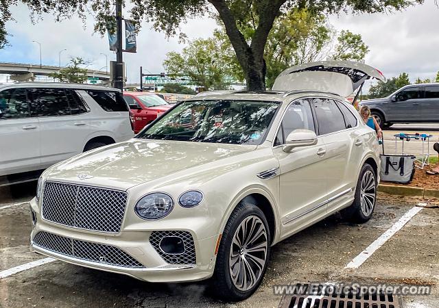Bentley Bentayga spotted in Jacksonville, Florida