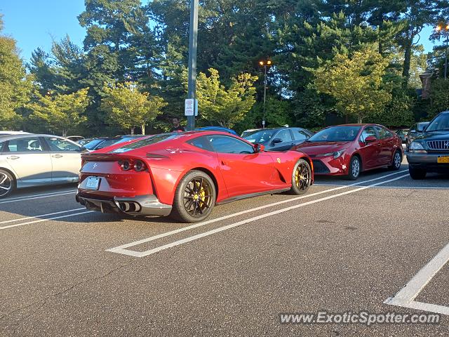 Ferrari 812 Superfast spotted in Port Washington, New York