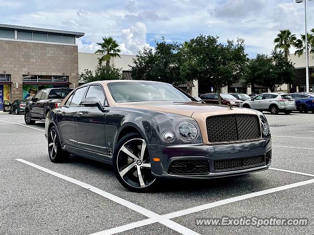 Bentley Mulsanne spotted in Orlando, Florida