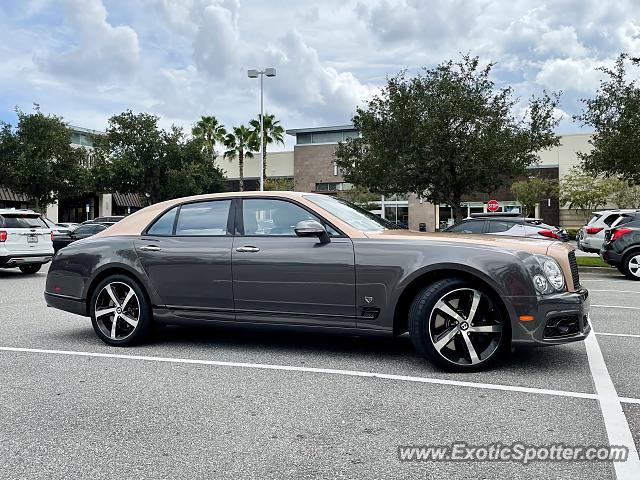 Bentley Mulsanne spotted in Orlando, Florida