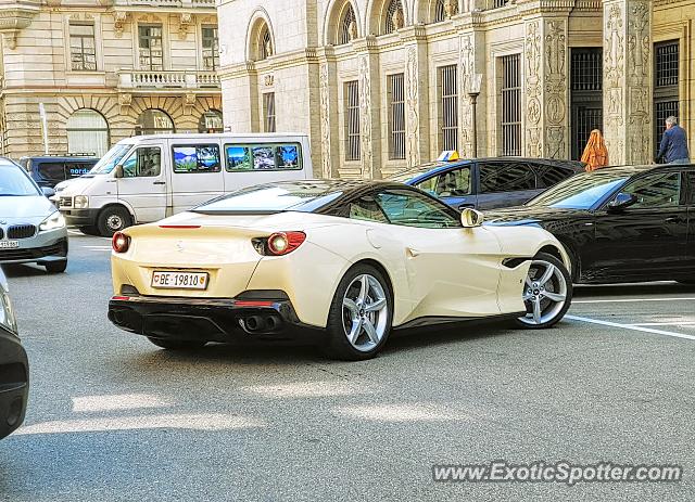 Ferrari Portofino spotted in Zurich, Switzerland