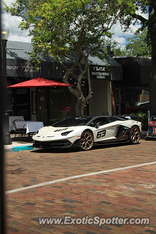 Lamborghini Aventador spotted in Orlando, Florida