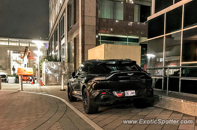 Aston Martin DBX spotted in Raleigh, North Carolina