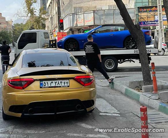 Maserati GranTurismo spotted in Tehran, Iran