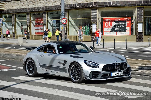 Mercedes AMG GT spotted in Wroclaw, Poland