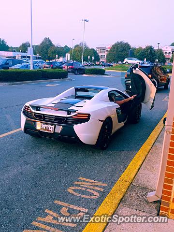 Mclaren MP4-12C spotted in DC, Maryland