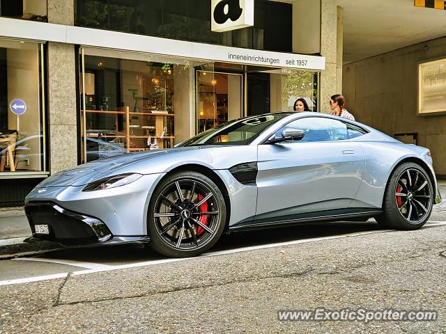 Aston Martin Vantage spotted in Zürich, Switzerland