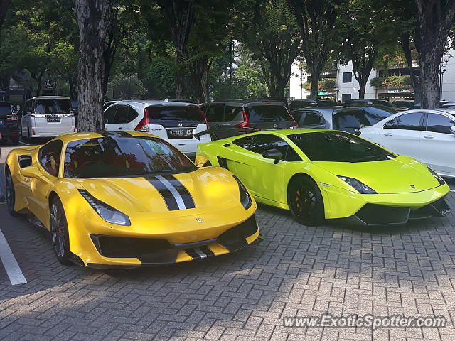 Ferrari 488 GTB spotted in Jakarta, Indonesia