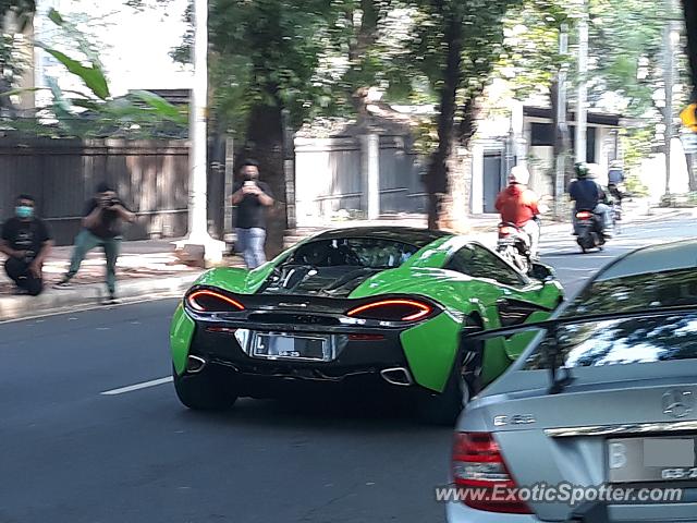 Mclaren 570S spotted in Jakarta, Indonesia