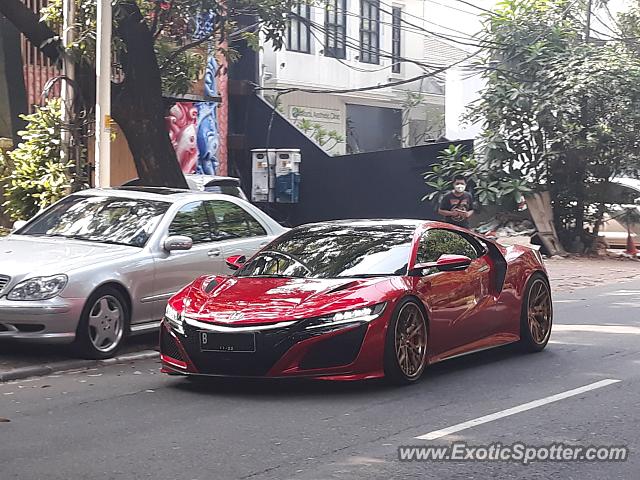 Acura NSX spotted in Jakarta, Indonesia