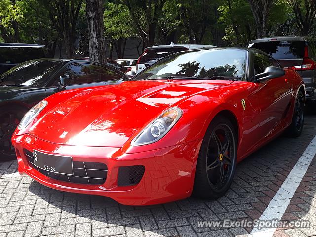 Ferrari 599GTB spotted in Jakarta, Indonesia