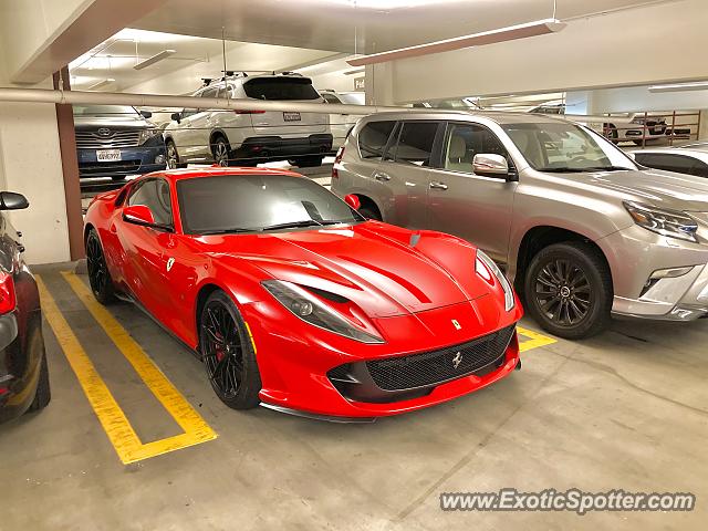 Ferrari 812 Superfast spotted in Costa Mesa, California