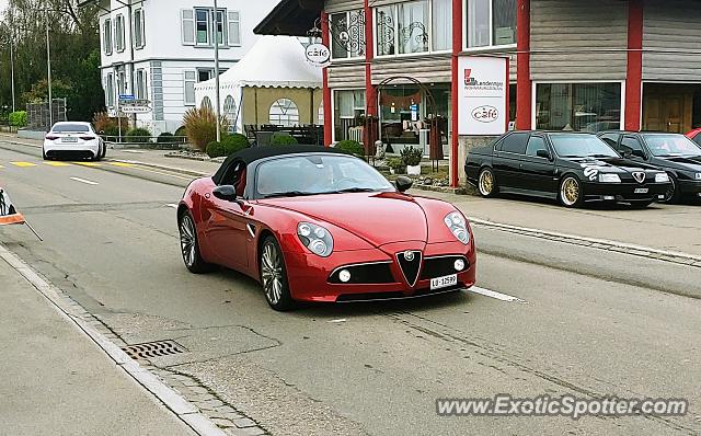 Alfa Romeo 8C spotted in Märstetten, Switzerland