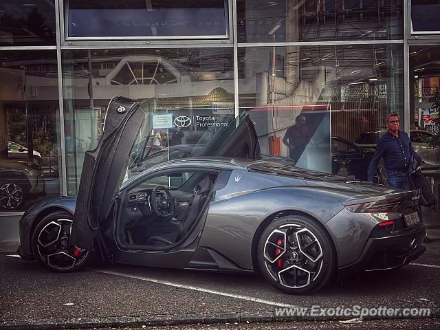 Maserati MC12 spotted in Marly near Fribo, Switzerland