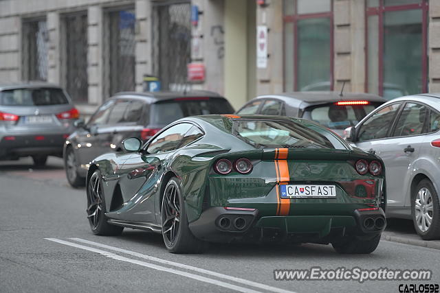 Ferrari 812 Superfast spotted in Warsaw, Poland