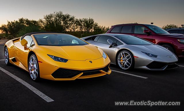Lamborghini Huracan spotted in Scottsdale, Arizona