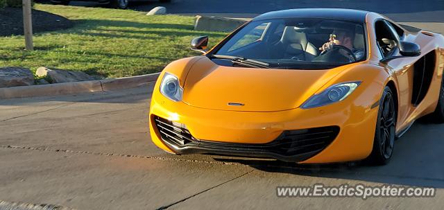 Mclaren MP4-12C spotted in Cleveland, Ohio