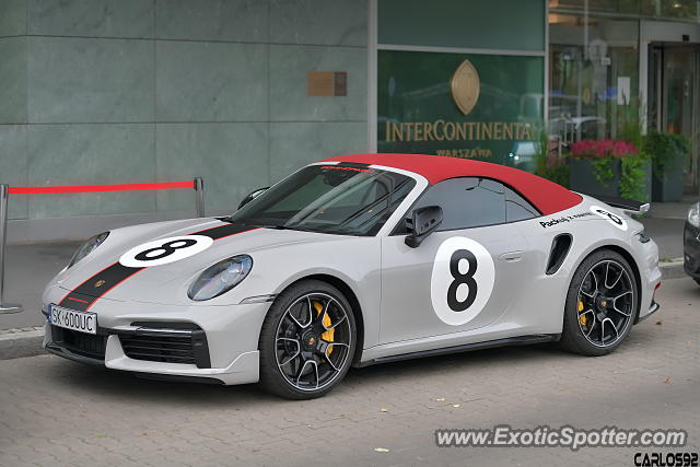 Porsche 911 Turbo spotted in Warsaw, Poland