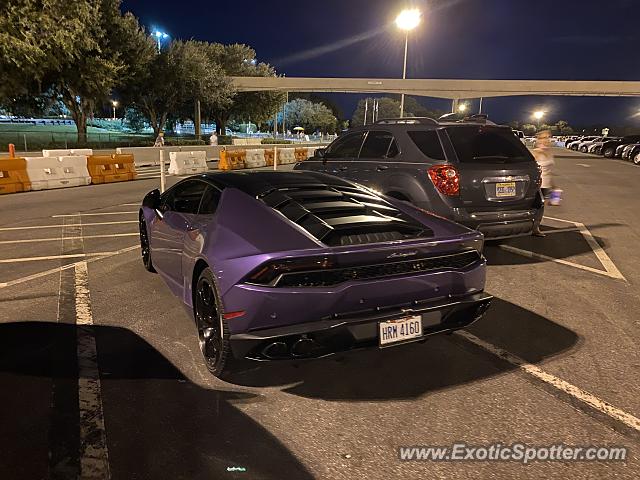 Lamborghini Huracan spotted in Orlando, Florida