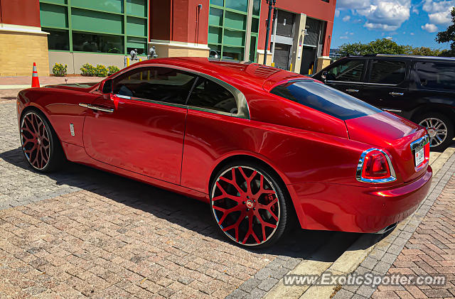 Rolls-Royce Wraith spotted in Jacksonville, Florida