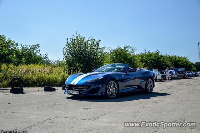 Ferrari Portofino spotted in Zagan, Poland