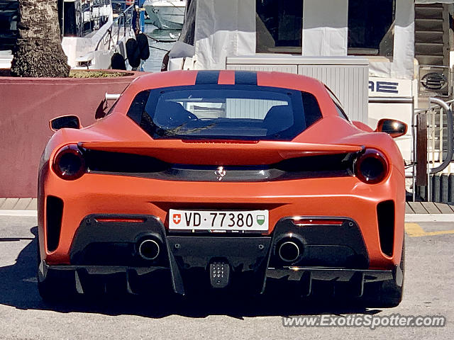 Ferrari 488 GTB spotted in Vilamoura, Portugal