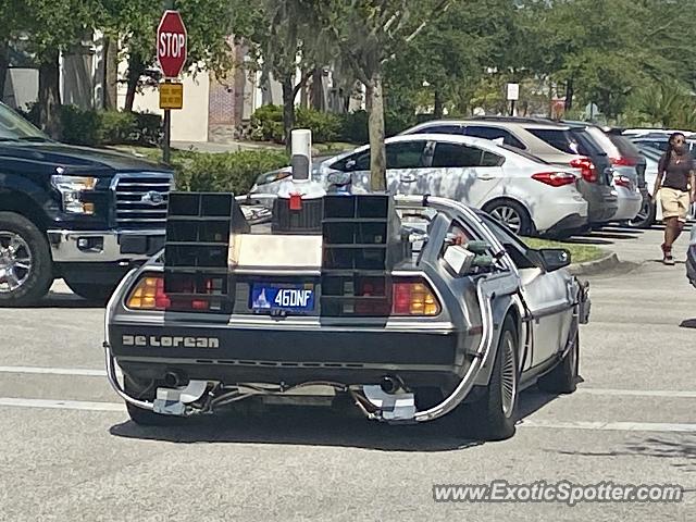 DeLorean DMC-12 spotted in Jacksonville, Florida