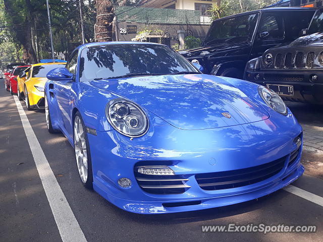 Porsche 911 Turbo spotted in Jakarta, Indonesia