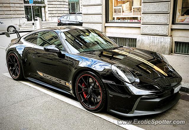 Porsche 911 GT3 spotted in Zurich, Switzerland