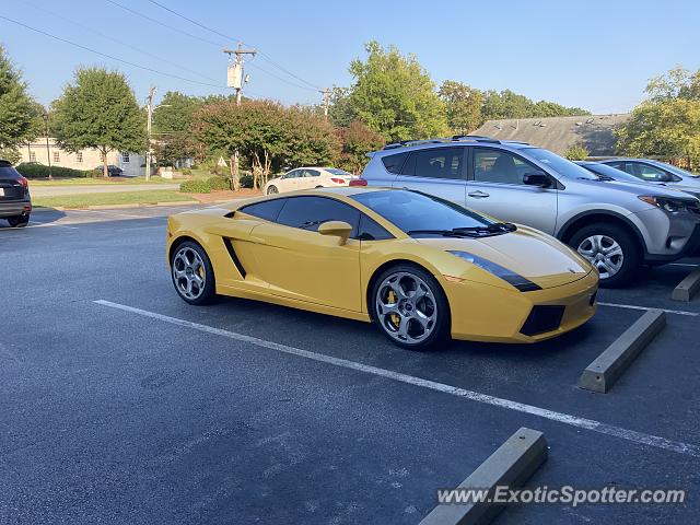 Lamborghini Gallardo spotted in Greensboro, North Carolina