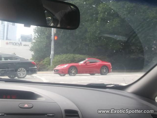 Ferrari California spotted in Atlanta, Georgia