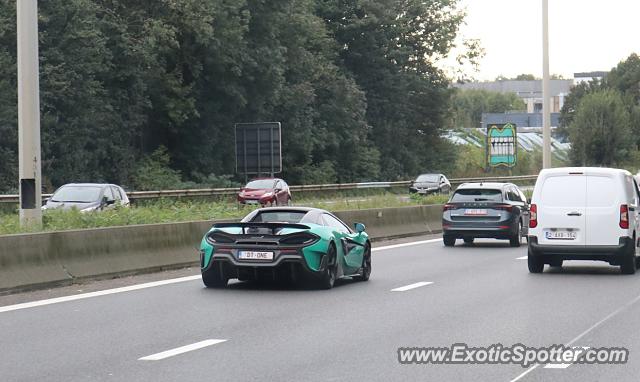 Mclaren 600LT spotted in Brussels, Belgium
