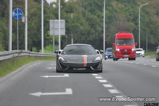 Mclaren 570S spotted in Warsaw, Poland