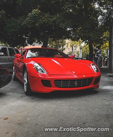 Ferrari 599GTB spotted in Caracas, Venezuela