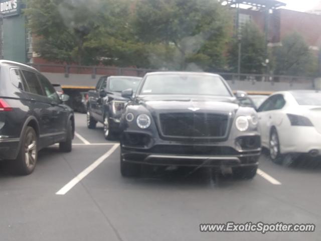 Bentley Bentayga spotted in Atlanta, Georgia