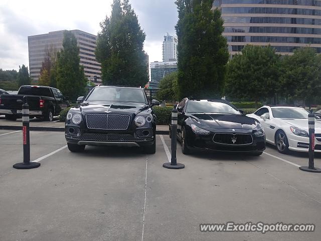 Bentley Bentayga spotted in Atlanta, Georgia