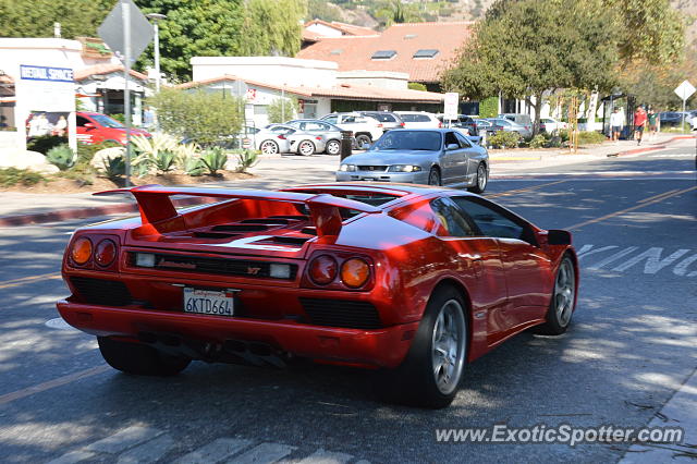 Lamborghini Diablo spotted in Malibu, California
