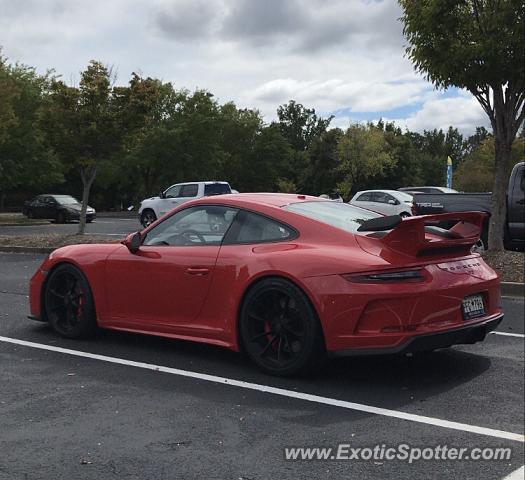 Porsche 911 GT3 spotted in Rock Hill, South Carolina