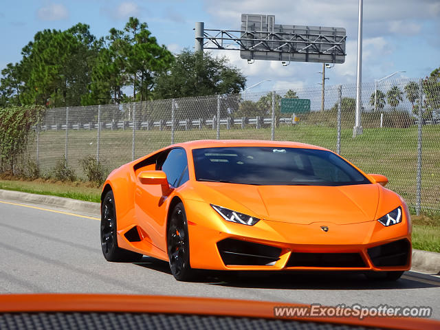 Lamborghini Huracan spotted in Winter Garden, Florida