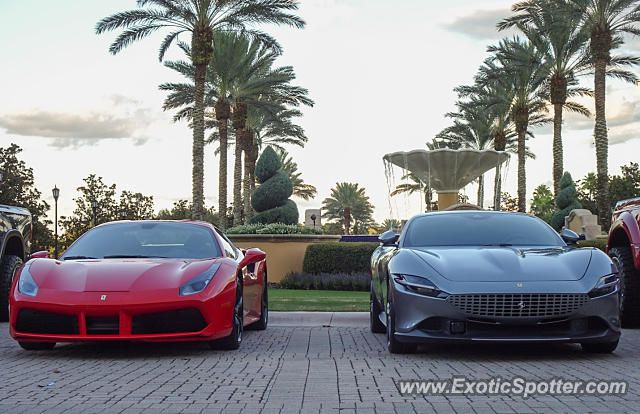 Ferrari Roma spotted in Orlando, Florida