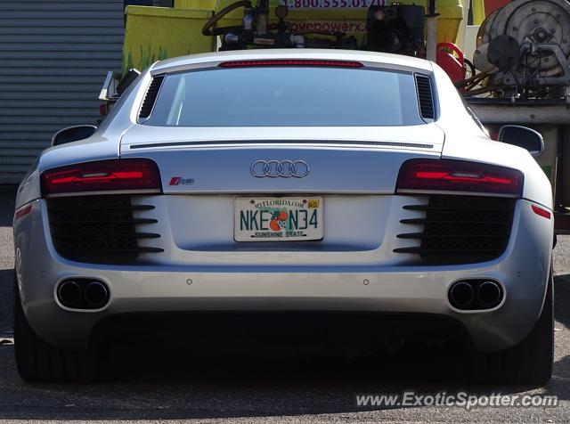 Audi R8 spotted in Orlando, Florida