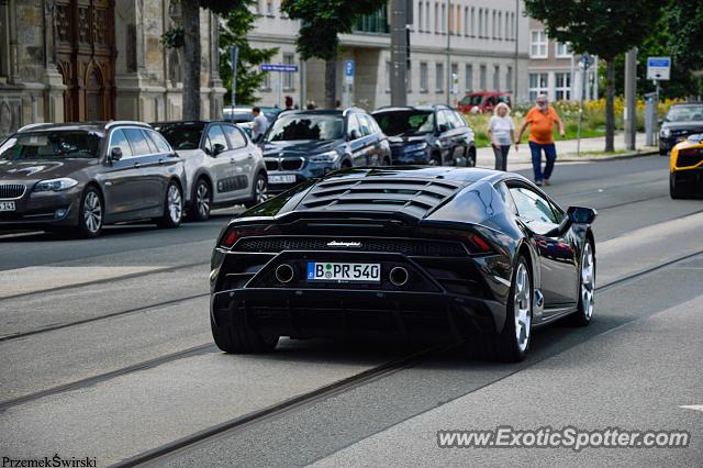 Lamborghini Huracan spotted in Dresden, Germany