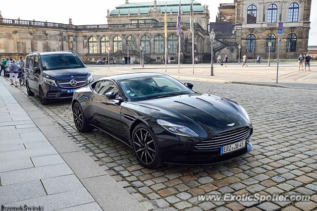 Aston Martin DB11 spotted in Dresden, Germany